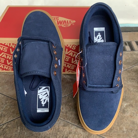 VANS CHUKKA LOW DRESS BLUES/GUM WMNS - Picture 8 of 15